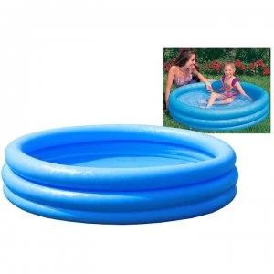 Image of Intex 3 Ring Crystal Paddling Pool 45" - 45x10 Inch