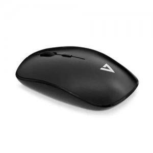 Image of V7 Low Profile Wireless Optical Mouse - Black