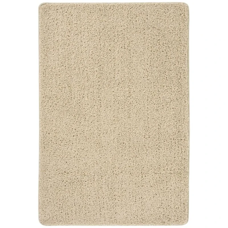 Image of VIDAXL Shaggy Rug Cream 140x200cm Anti Slip Vidaxl 8720286849040
