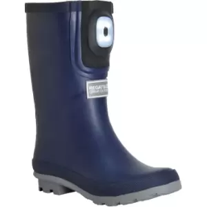 Image of Regatta Boys Fairweather Shine Wellington Boots UK Size 1 (EU 33)