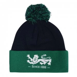 Image of Canterbury British and Irish Lions Supporter Bobble Hat - Navy/Green