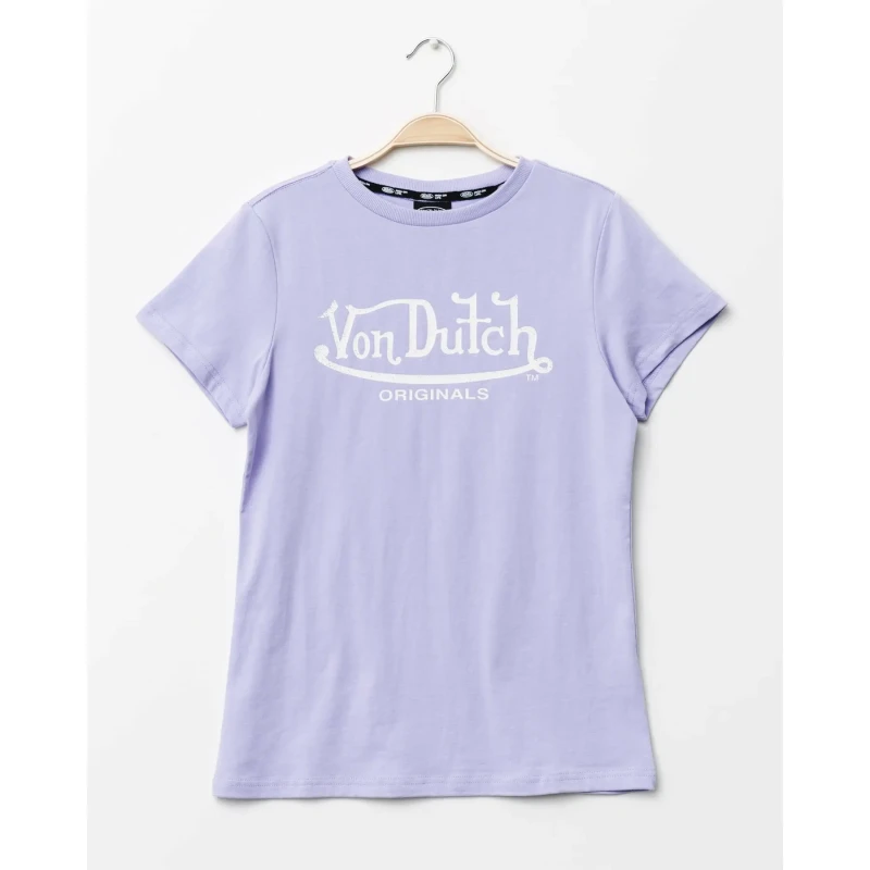 Image of Von Dutch Womens T-Shirt Von Dutch Alexis Violet Female XS