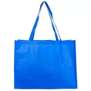 Image of United Bag Store Long Handle Tote Bag (One Size) (Blue) - Blue