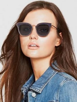 Image of Jimmy Choo Nile Sunglasses GoldBlue Women