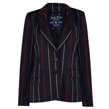 Image of Jack Wills Apperley Stripe Blazer - Navy