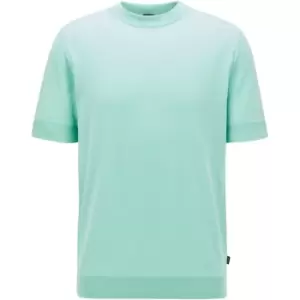 Image of Boss Imtteo Knitted Top - Green