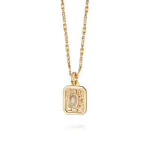Image of June Birthstone 18ct Gold Plated Necklace BS06_GP
