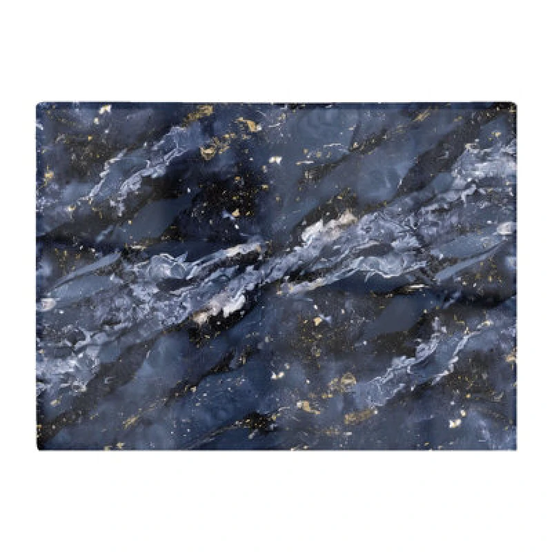 Image of Warren Reed Designer Deep Ocean Blue Quartz Effect Chopping Board