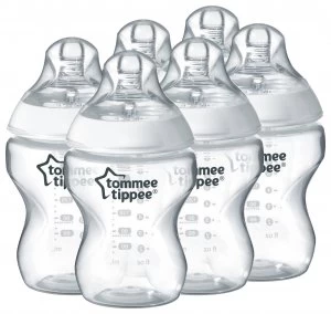 Image of Tommee Tippee Closer to Nature Bottles 6 x 260ml