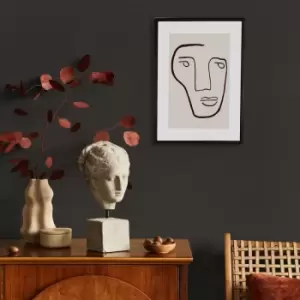 Image of Superfresco Easy - Superfresco Heritage Textured Plain Charcoal/Gold Wallpaper - White