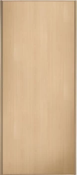 Image of Wickes Sliding Wardrobe Door Maple Frame and Panel - 2220 x 610mm