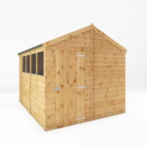 Image of Mercia 10ft x 8ft Premium Shiplap Apex Shed