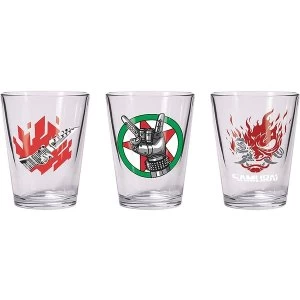 Image of Dark Horse Deluxe Cyberpunk 2077 Shot Glass Set
