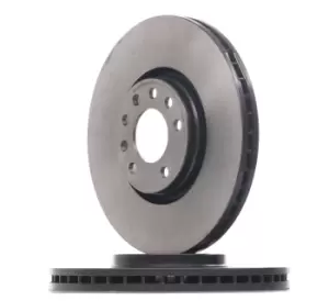 Image of PAIR PAINTED BREMBO BRAKE DISC 09.9177.11