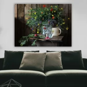 Image of 244974556_70100 Multicolor Decorative Canvas Painting