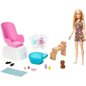 Image of Mattel Barbie You Can Be Anything - Wellness Mani-Pedi Spa