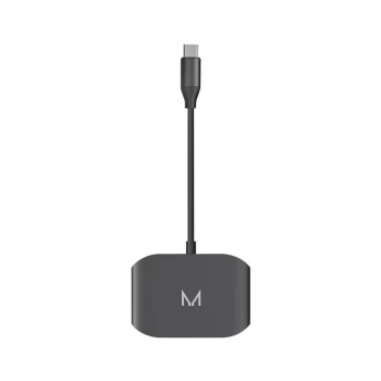 Image of Moyork Lynk USB-C HDMI + x2 USB-A Adapter - Space Grey
