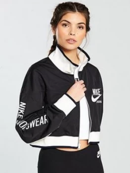 Image of Nike Sportswear Archive Track Top Black Size L Women