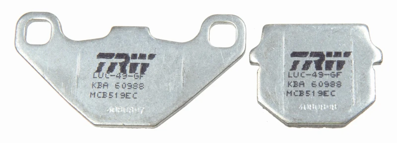 Image of TRW MCB519EC Brake pad set Brake Pad Set,disc brake (402)