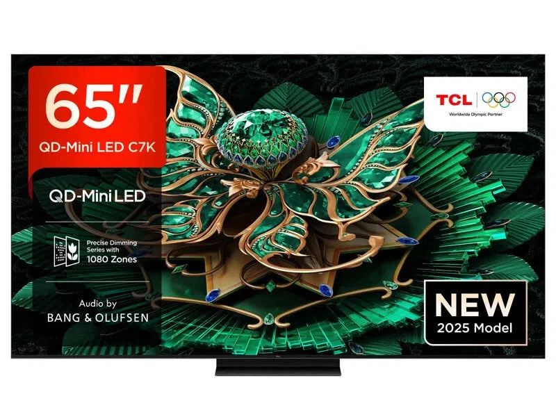 Image of 65" TCL C7K QD-Mini LED 4K HDR Smart Google TV - 65C7K, Black 5901292526139