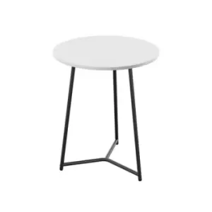 Image of Jemini Trinity Mid Table 600x600x735mm White/Black KF823483