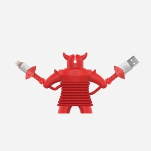 Image of Momax Play Gaming Lightning to USB Cable - Red