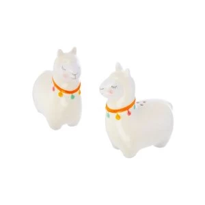 Image of Sass & Belle Lima Llama Salt & Pepper Shaker Set