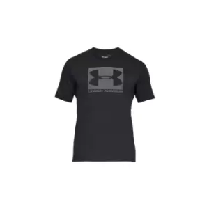 Image of Under Armour BOXED SS T-Shirt - Black/Graphite - 3XL
