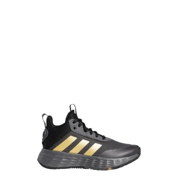 Image of adidas Ownthegame 2.0 Shoes Kids - Grey Five / Matte Gold / Core