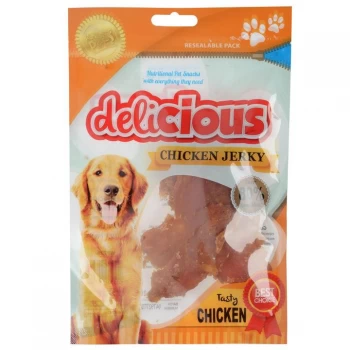 Image of Smart Choice Delicious Chicken Jerky Dog Treats 100g