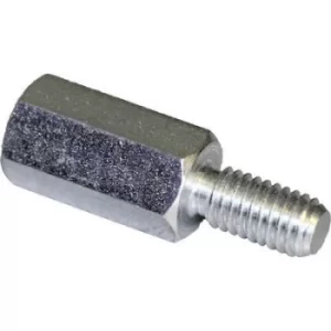Image of PB Fastener S47040X40 Spacer (L) 40 mm M4 x 9 M4 x 8 Steel zinc plated 10 pc(s)