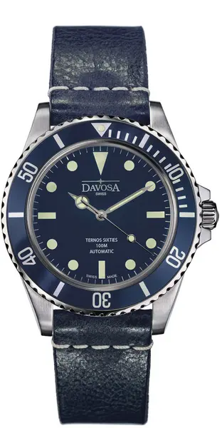 Image of Davosa Watch Ternos Sixties - Blue DAV-170