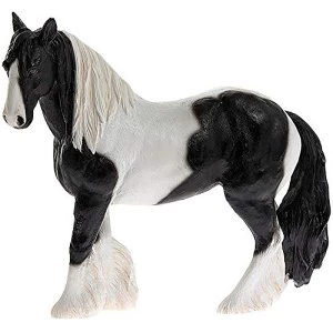 Image of Black & White Cob Figurine By Lesser & Pavey