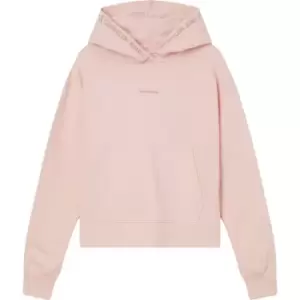 Image of Calvin Klein Jeans Logo Trim OTH Hoodie - Pink