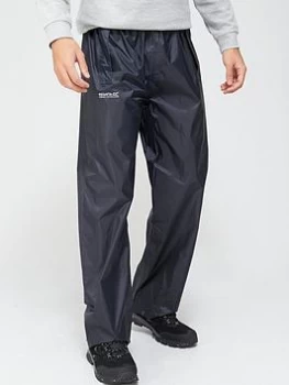 Image of Regatta Stormbreak Over Trousers - Navy, Size XL, Men