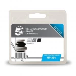 Image of 5 Star Office Supplies Inkjet Cartridge Page Life 130 Photos Black HP