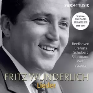 Image of Fritz Wunderlich Lieder by Johannes Brahms CD Album