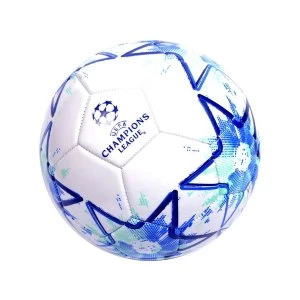 Image of UEFA Champions League Football Size 5 White Blue
