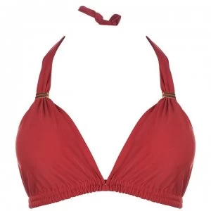 Image of Vix Swimwear Vix Solid Bikini Top - Red