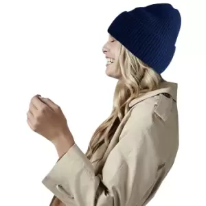 Image of Beechfield Cuffed Oversized Beanie (One Size) (Oatmeal)