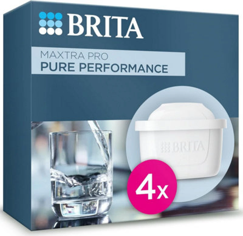 Image of Brita - Water Filter Cartridge - Maxtra Pro All-In-1 Refill 4 Pack - Original Brita Refill