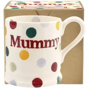 Image of Emma Bridgewater Polka Dot Mummy Half Pint Mug 2019