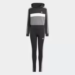 Image of Cotton Cropped Hoodie/Leggings Outfit