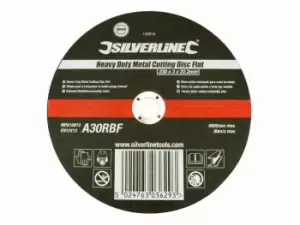 Image of Silverline 103616 Heavy Duty Metal Cutting Disc 230 x 3 x 22.23mm