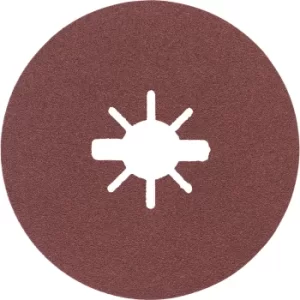 Image of Bosch X LOCK R444 Fibre Sanding Disc 125mm 125mm 100g Pack of 1