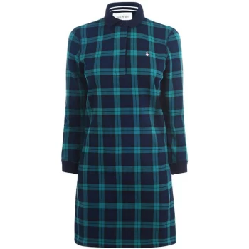 Image of Jack Wills Worlington Rugby Dress - Navy Check
