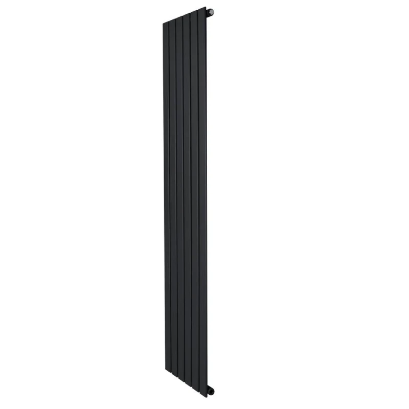 Image of Monstershop Flat Single Column Radiator - 1800 x 420mm - Black Unisex