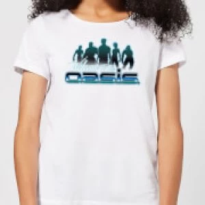 Image of Ready Player One Welcome To The Oasis Womens T-Shirt - White - S