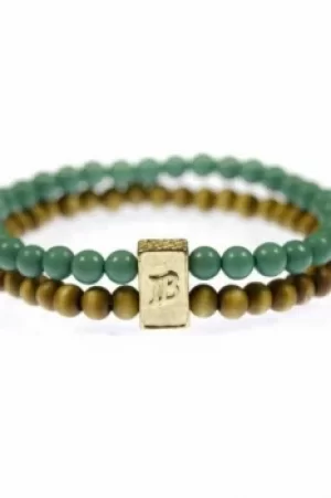 Image of Icon Brand Jewellery Vagator Bracelet JEWEL B1145-BR-GRN