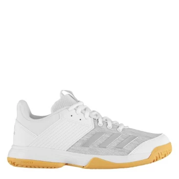 Image of adidas Ligra 6 Trainers Childrens - White/Silver